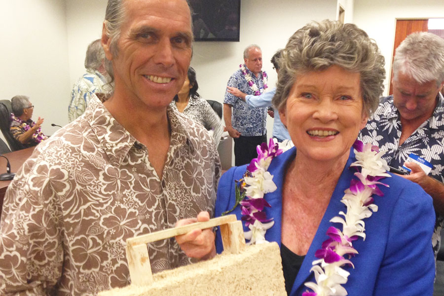 SandalWeed - Cab Baber - Senator Laura H. Thielen - hemp building block - Kohala Chapter of Hawaii Farmers Union United